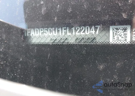 2015 Ford C-Max Energi Sel из США, поврежденный, VIN 1FADP5CU1FL122047